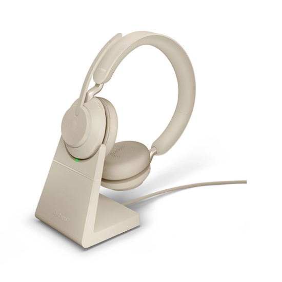 Εικόνα της JABRA EVOLVE2 65 Link380c MS Stereo Stand Beige