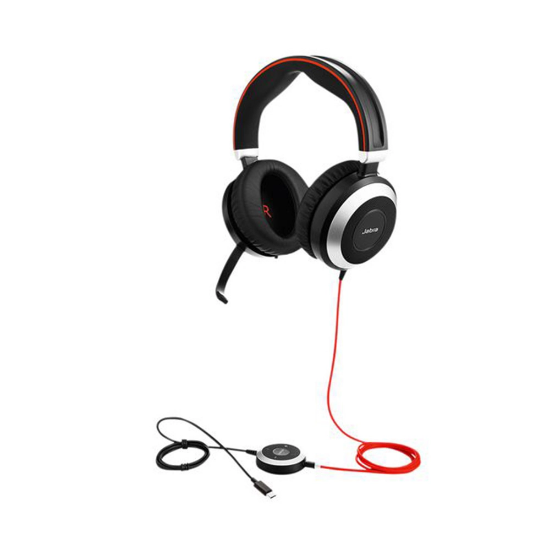 Εικόνα της JABRA EVOLVE 80 UC STEREO, USB-C