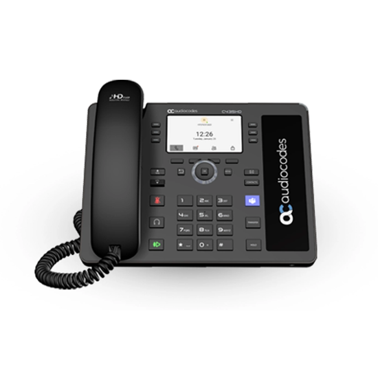 Εικόνα της AUDIOCODES TEAMS C435HD-R IP-PHONE PoE GbE