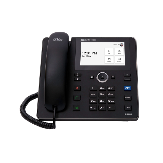 Εικόνα της AUDIOCODES TEAMS C455HD IP PHONE PoE GbE