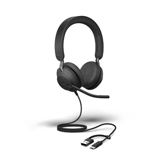 Εικόνα της JABRA EVOLVE2 40 SE, USB C/A, UC Stereo