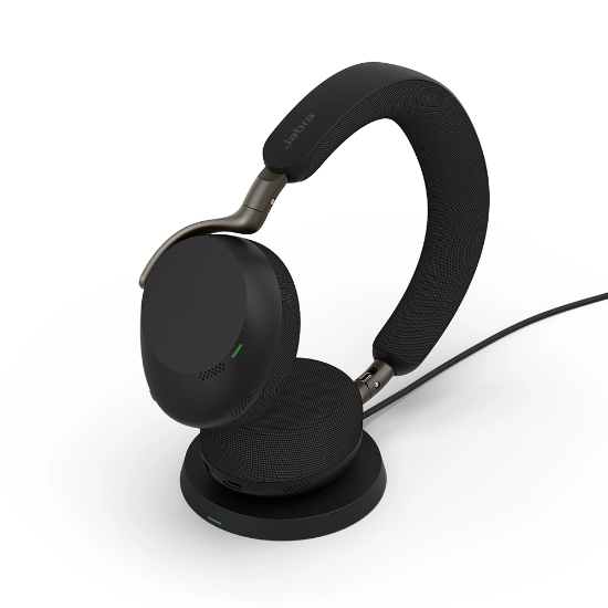 Εικόνα της JABRA EVOLVE3 75 MS LINK 390a BLACK - WIRELESS CHARGING