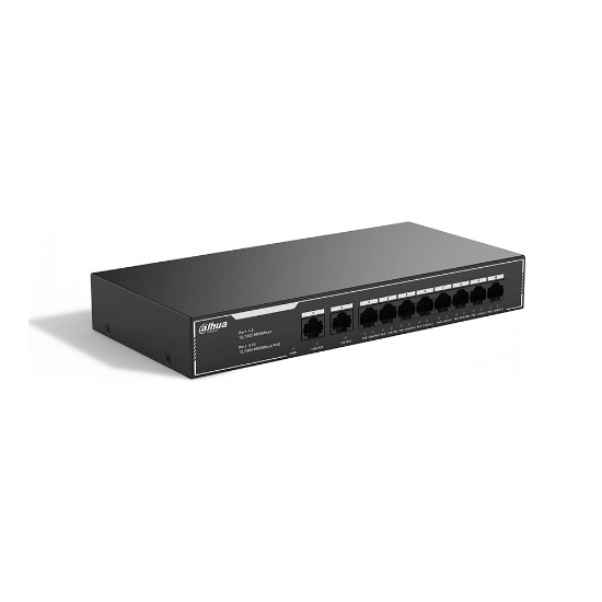 Εικόνα της DAHUA SG1010LP - 10-PORT ECONOMICAL GIGABIT SWITCH WITH 8-PORT PoE