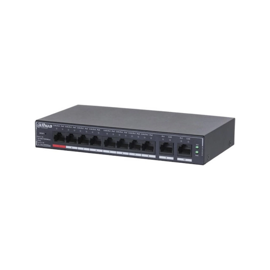 Εικόνα της DAHUA SG4010P - 10-PORT CLOUD MANAGED DESKTOP GIGABIT SWITCH WITH 8-PORT PoE